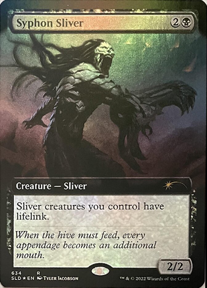 Syphon Sliver (Extended Art) [Secret Lair Drop Promos] | Exor Games Truro