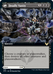 Selfless Glyphweaver // Deadly Vanity (Extended Art) [Strixhaven: School of Mages] | Exor Games Truro