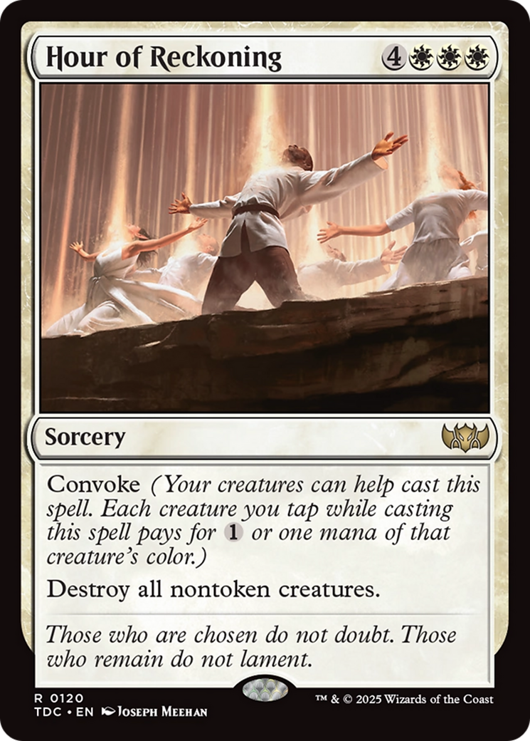 Hour of Reckoning [Tarkir: Dragonstorm Commander] | Exor Games Truro