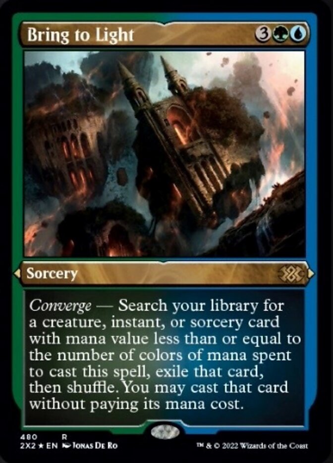Bring to Light (Foil Etched) [Double Masters 2022] | Exor Games Truro