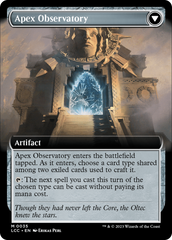 Eye of Ojer Taq // Apex Observatory (Extended Art) [The Lost Caverns of Ixalan Commander] | Exor Games Truro