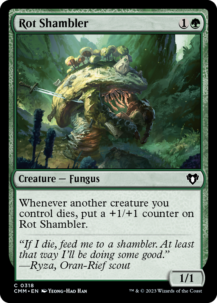 Rot Shambler [Commander Masters] | Exor Games Truro