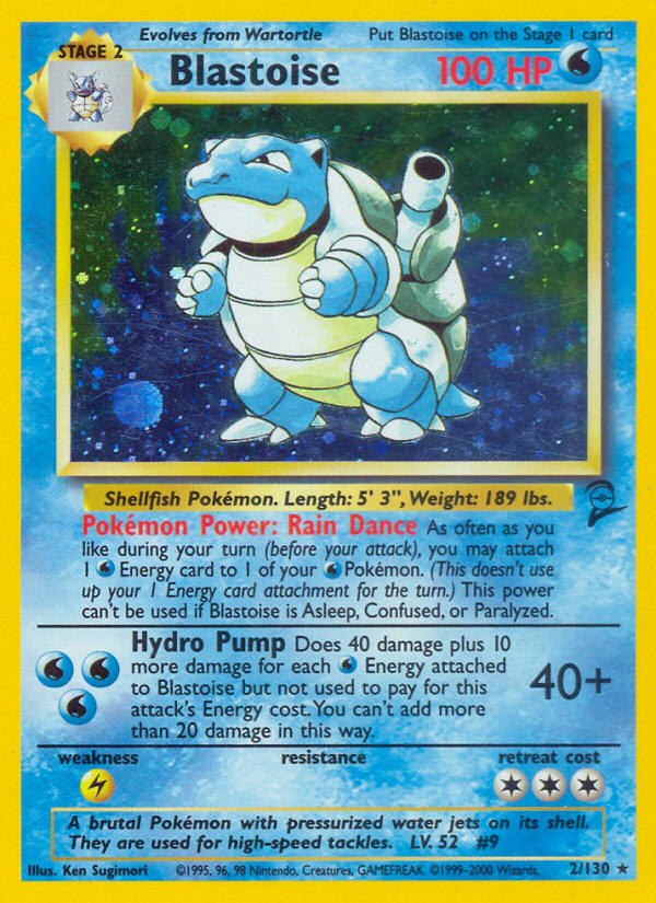 Blastoise (2/130) [Base Set 2] | Exor Games Truro