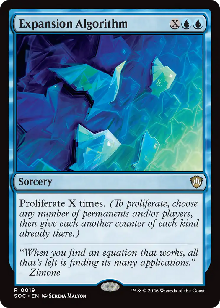 Expansion Algorithm [Secrets of Strixhaven Commander] | Exor Games Truro