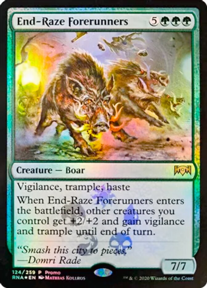 End-Raze Forerunners [Ravnica Allegiance Promos] | Exor Games Truro