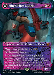 Slicer, Hired Muscle // Slicer, High-Speed Antagonist (Shattered Glass) [Transformers] | Exor Games Truro