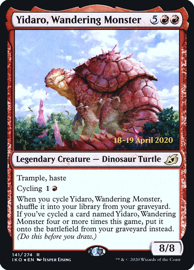 Yidaro, Wandering Monster [Ikoria: Lair of Behemoths Prerelease Promos] | Exor Games Truro