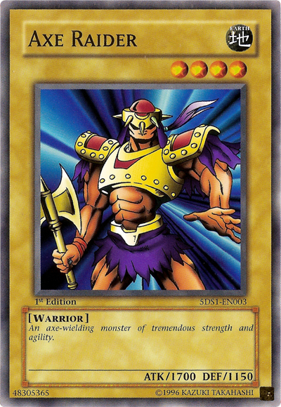 Axe Raider [5DS1-EN003] Common | Exor Games Truro
