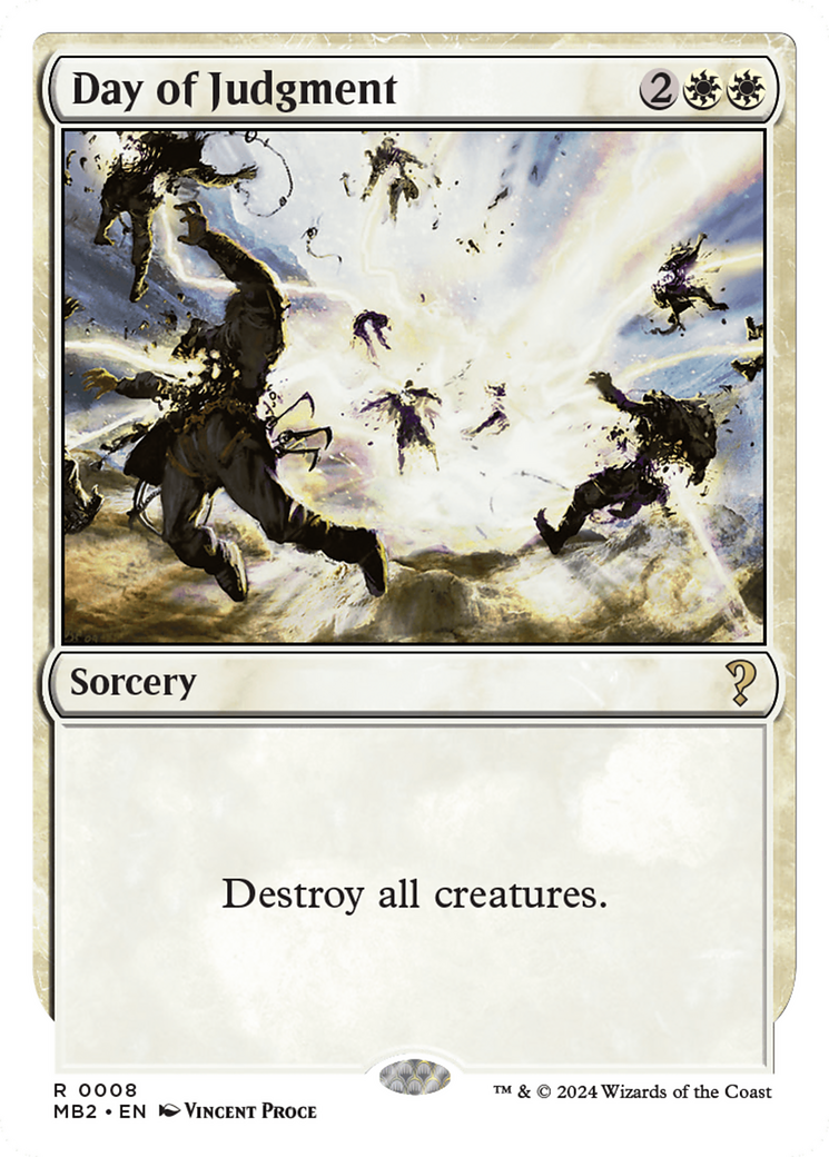 Day of Judgment (White Border) [Mystery Booster 2] | Exor Games Truro