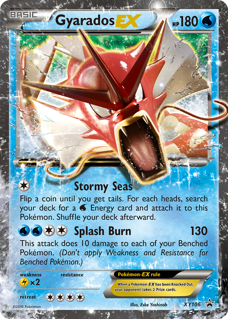 Gyarados EX (XY106) [XY: Black Star Promos] | Exor Games Truro