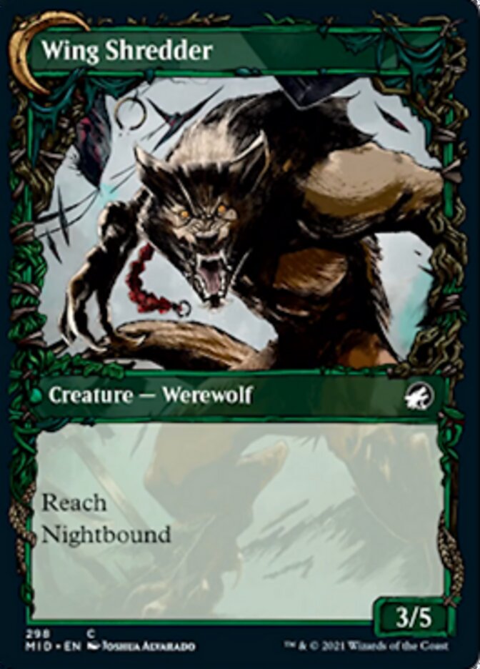 Bird Admirer // Wing Shredder (Showcase Equinox) [Innistrad: Midnight Hunt] | Exor Games Truro