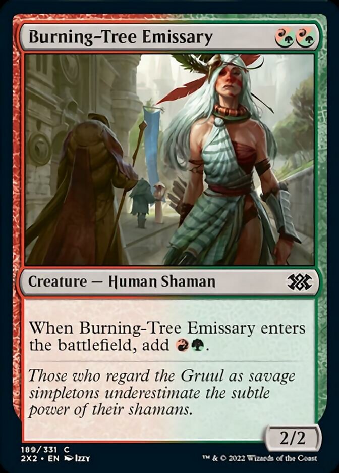 Burning-Tree Emissary [Double Masters 2022] | Exor Games Truro