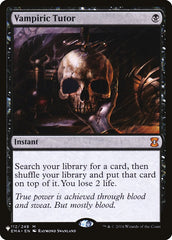 Vampiric Tutor [The List] | Exor Games Truro