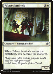 Palace Sentinels [Mystery Booster] | Exor Games Truro