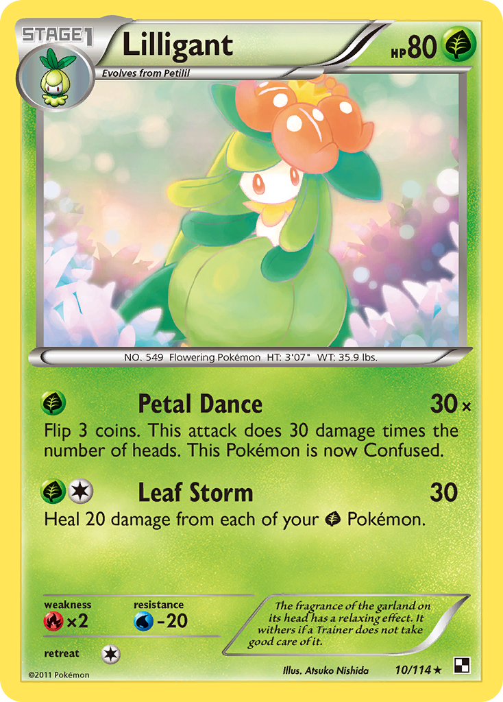 Lilligant (10/114) [Black & White: Base Set] | Exor Games Truro