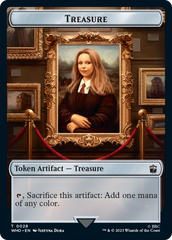 Warrior // Treasure (0028) Double-Sided Token [Doctor Who Tokens] | Exor Games Truro