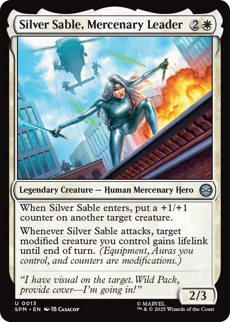 Silver Sable, Mercenary Leader [Marvel's Spider-Man] | Exor Games Truro