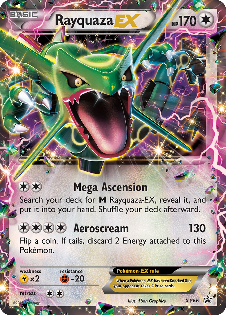 Rayquaza EX (XY66) [XY: Black Star Promos] | Exor Games Truro