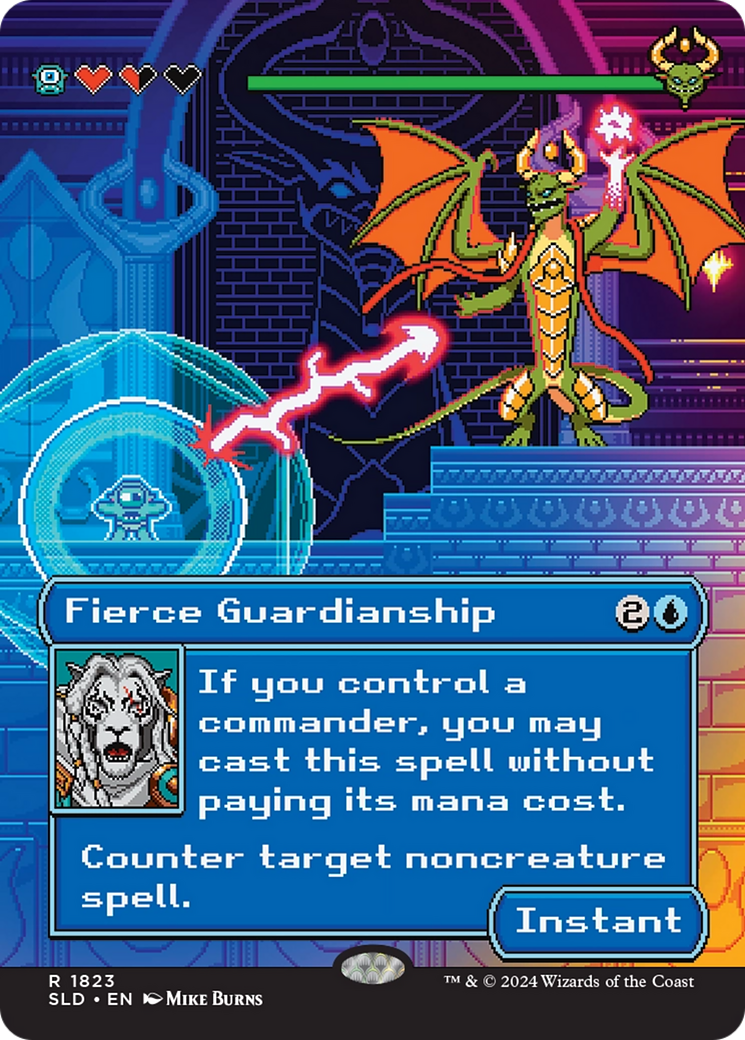 Fierce Guardianship (Rainbow Foil) [Secret Lair Drop Series] | Exor Games Truro