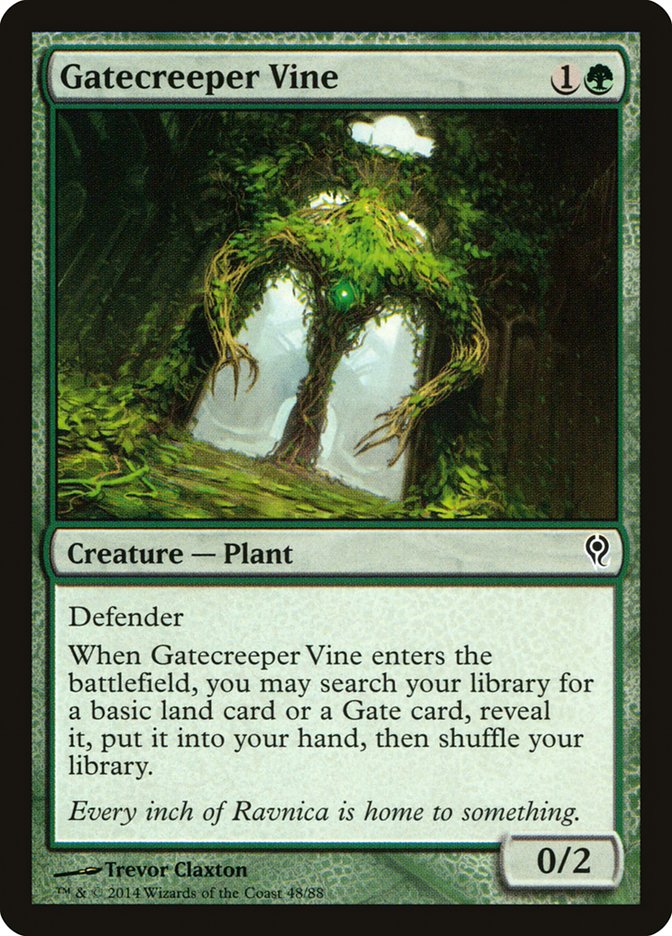 Gatecreeper Vine [Duel Decks: Jace vs. Vraska] | Exor Games Truro