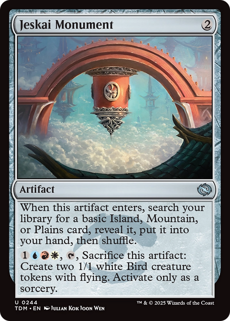 Jeskai Monument [Tarkir: Dragonstorm] | Exor Games Truro