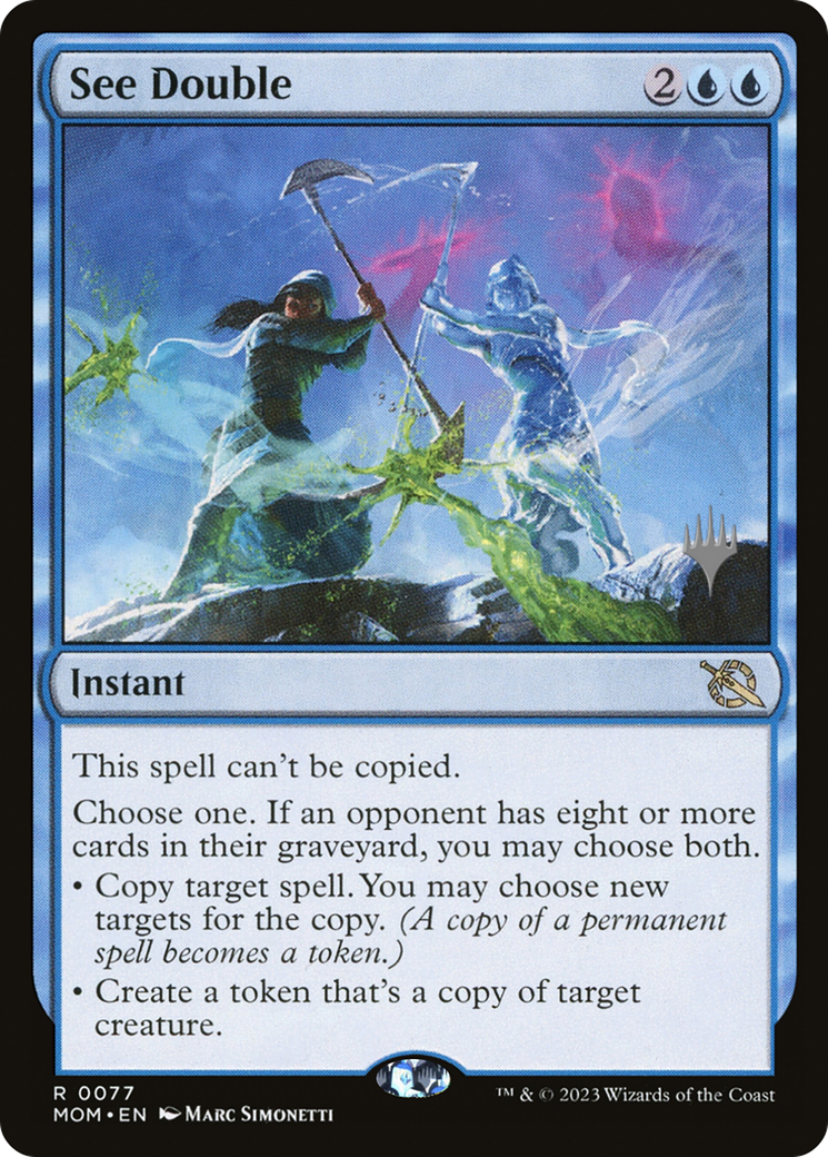 See Double (Promo Pack) [March of the Machine Promos] | Exor Games Truro