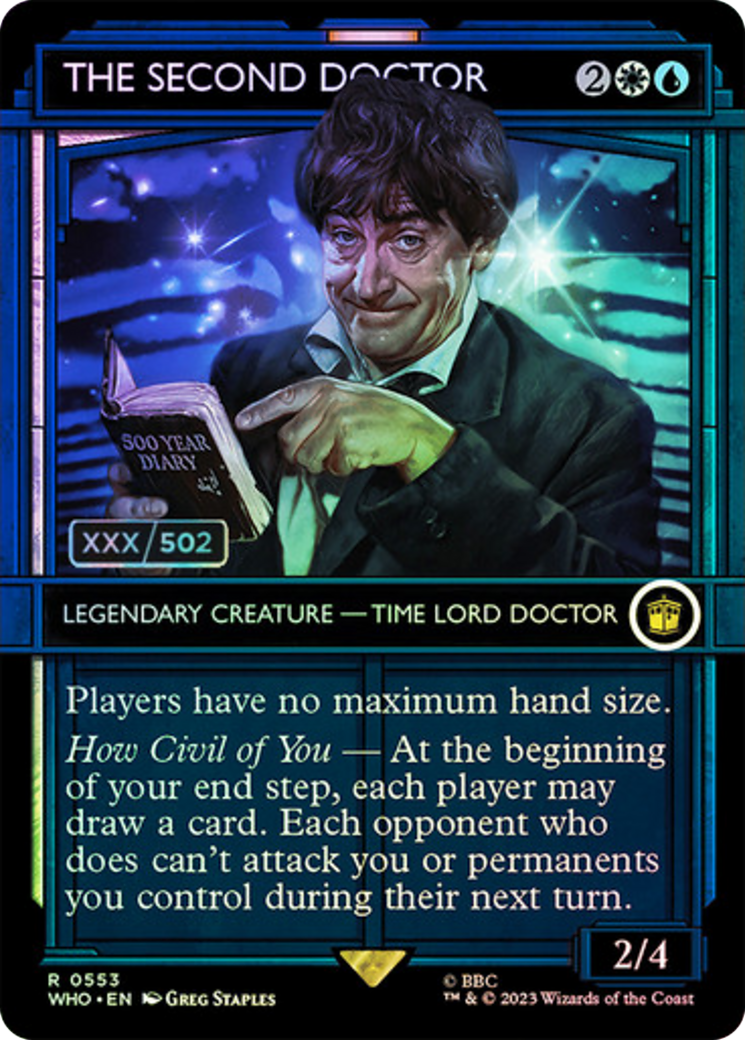 The Second Doctor (Serial Numbered) [Doctor Who] | Exor Games Truro