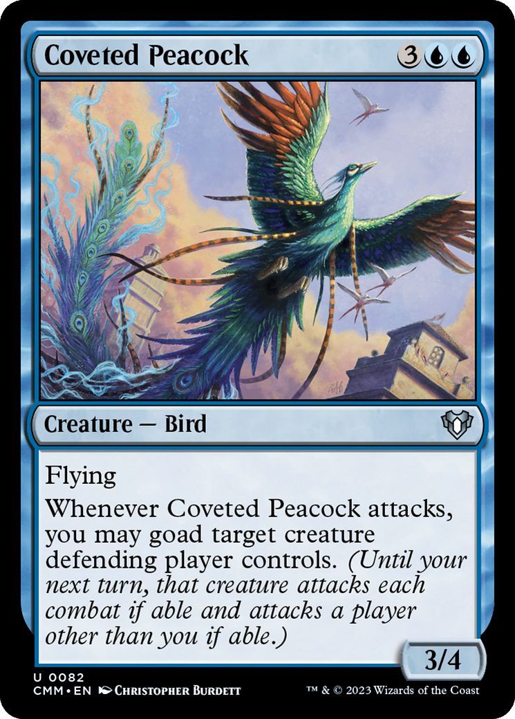 Coveted Peacock [Commander Masters] | Exor Games Truro