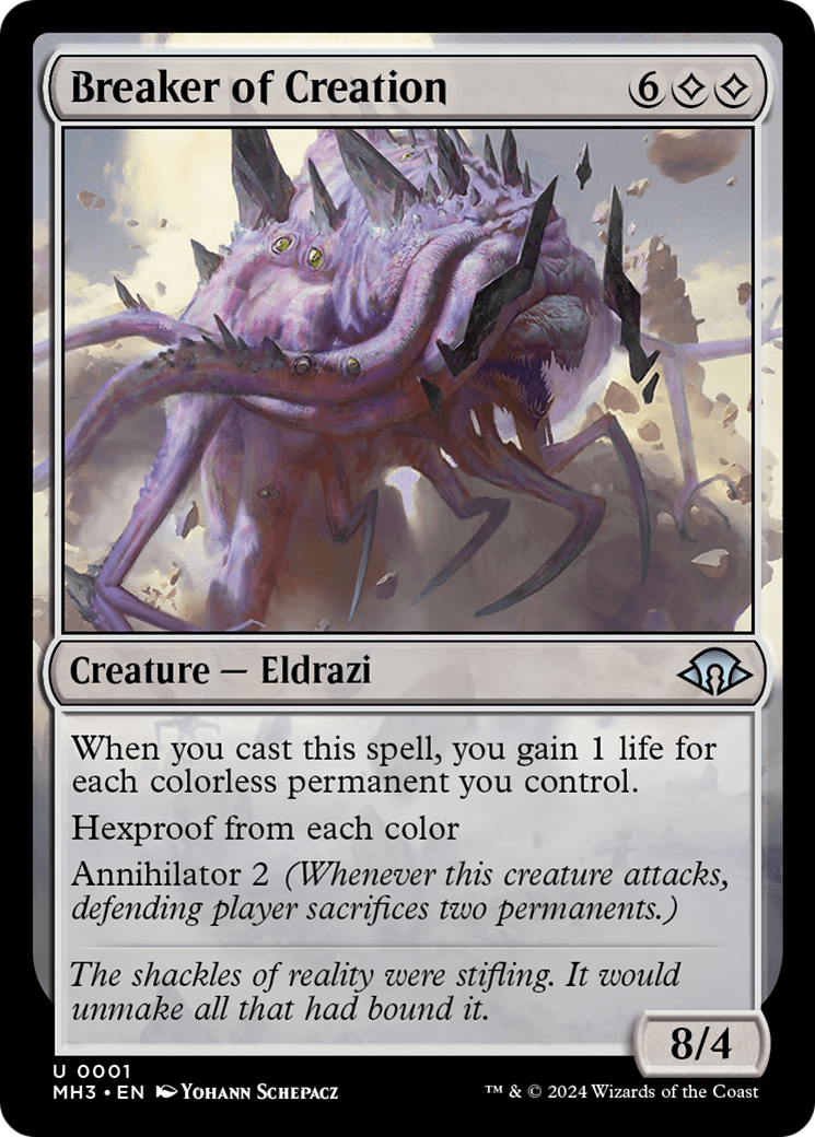 Breaker of Creation [Modern Horizons 3] | Exor Games Truro