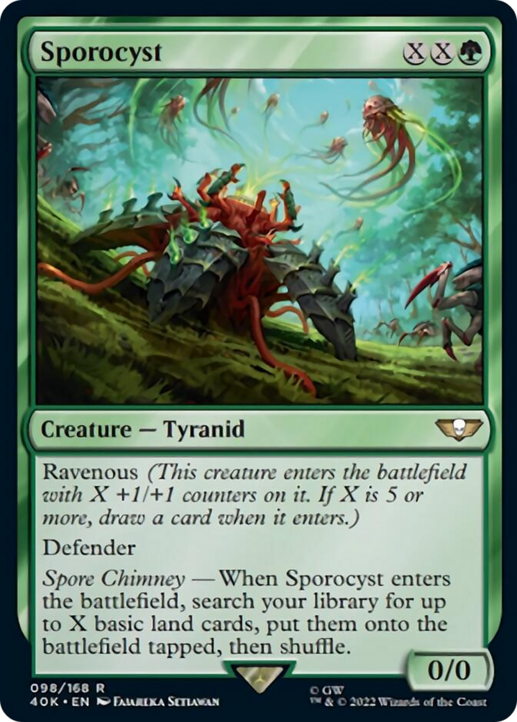 Sporocyst (Surge Foil) [Warhammer 40,000] | Exor Games Truro