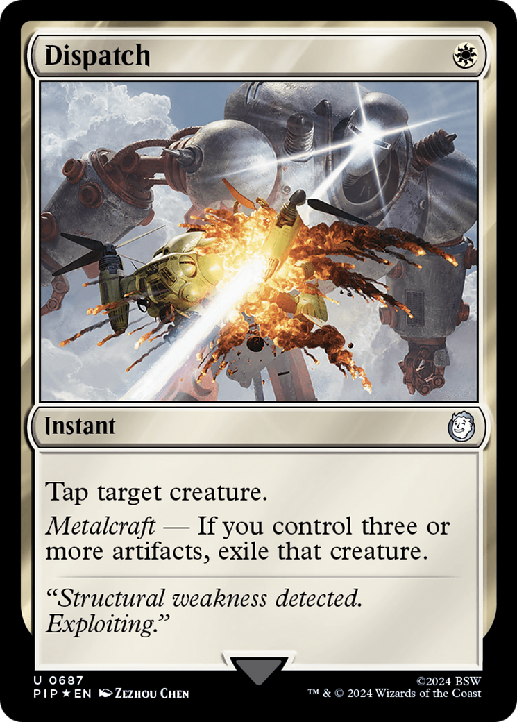 Dispatch (Surge Foil) [Fallout] | Exor Games Truro