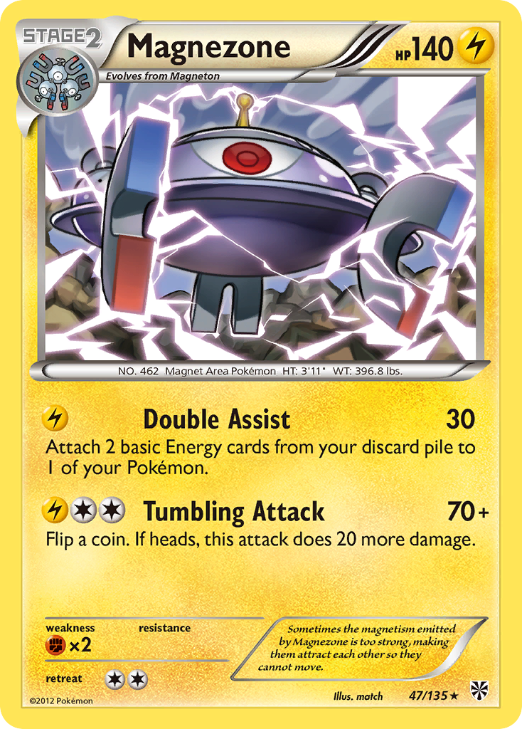Magnezone (47/135) [Black & White: Plasma Storm] | Exor Games Truro