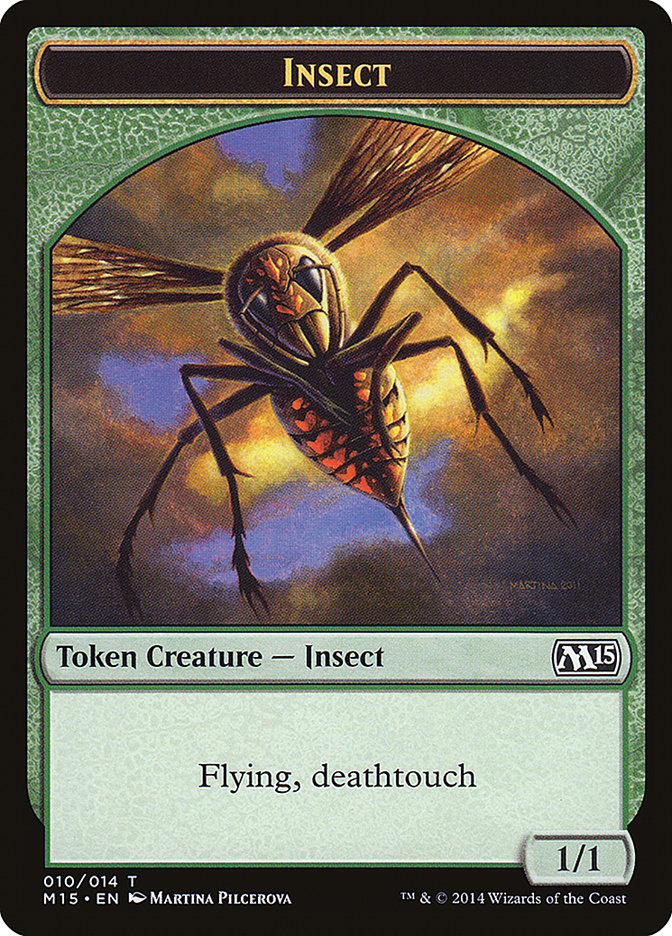 Insect Token [Magic 2015 Tokens] | Exor Games Truro