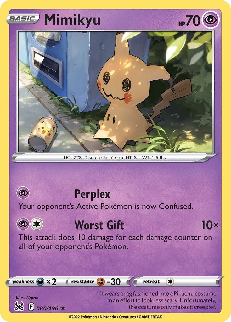Mimikyu (080/196) [Sword & Shield: Lost Origin] | Exor Games Truro