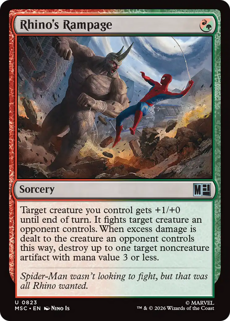 Rhino's Rampage [Marvel Super Heroes Commander] | Exor Games Truro