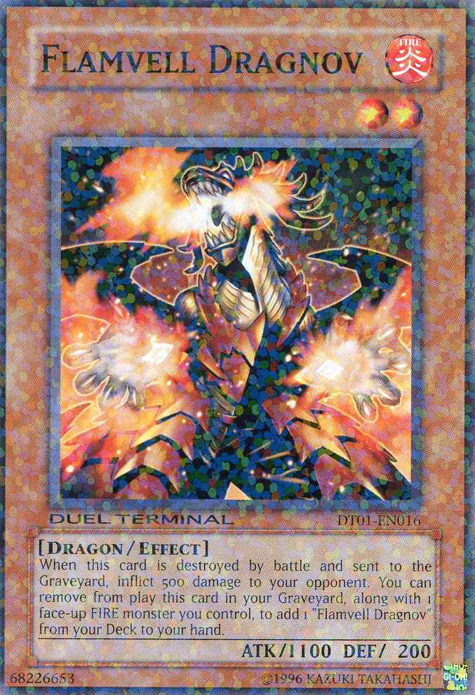 Flamvell Dragnov [DT01-EN016] Super Rare | Exor Games Truro