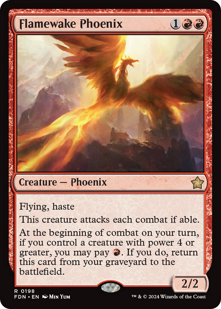 Flamewake Phoenix [Foundations] | Exor Games Truro
