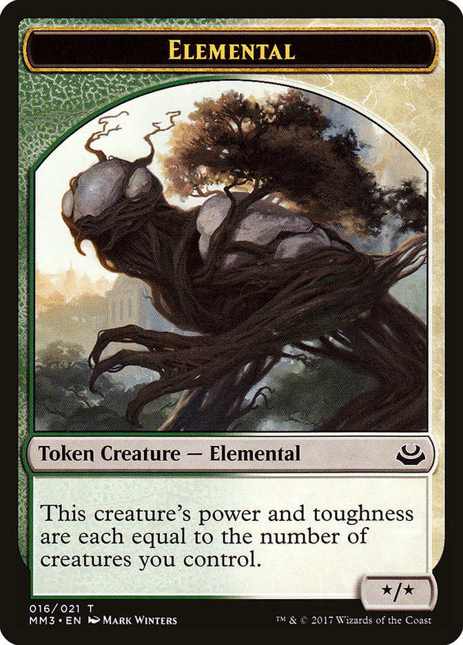 Elemental Token [Modern Masters 2017 Tokens] | Exor Games Truro