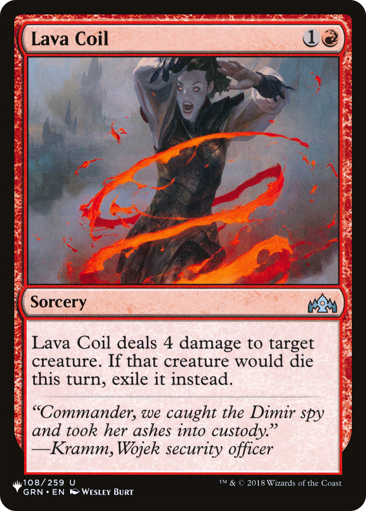 Lava Coil [The List] | Exor Games Truro