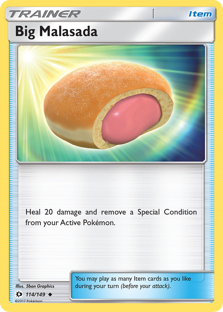 Big Malasada (114/149) [Sun & Moon: Base Set] | Exor Games Truro