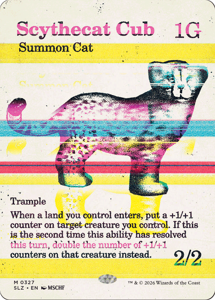 Scythecat Cub (0327) [Secret Lair x MSCHF: The Zeta Set] | Exor Games Truro