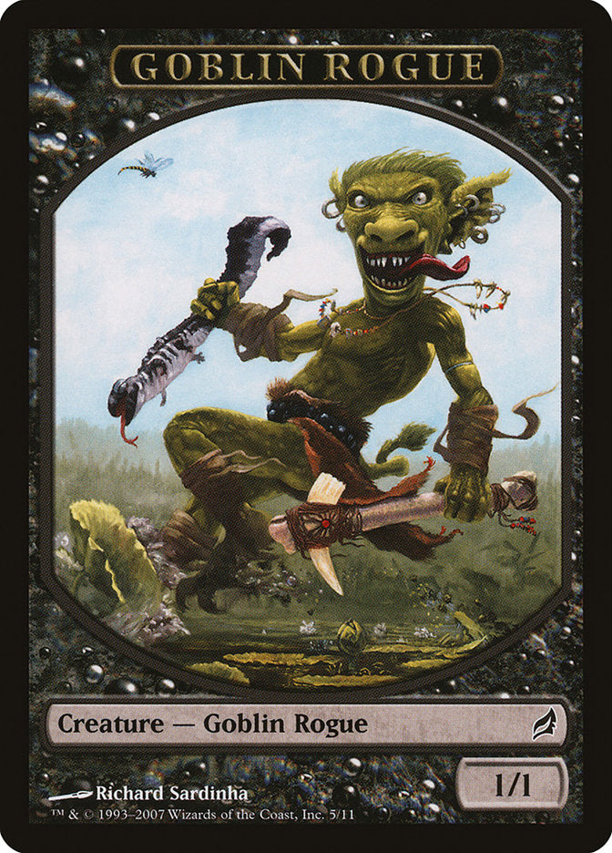Goblin Rogue Token [Lorwyn Tokens] | Exor Games Truro