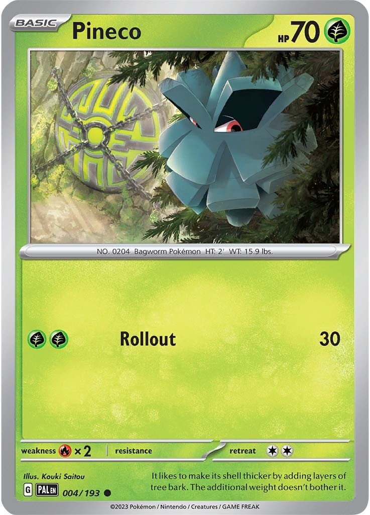 Pineco (004/193) [Scarlet & Violet: Paldea Evolved] | Exor Games Truro