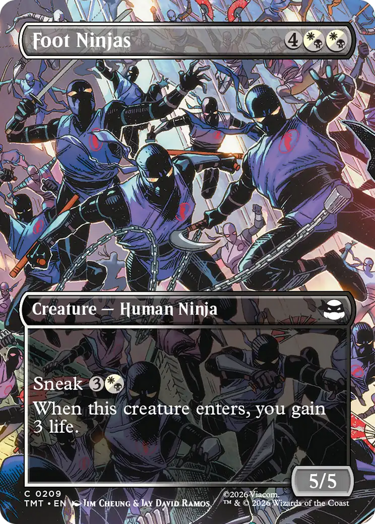 Foot Ninjas (Borderless) [Teenage Mutant Ninja Turtles] | Exor Games Truro