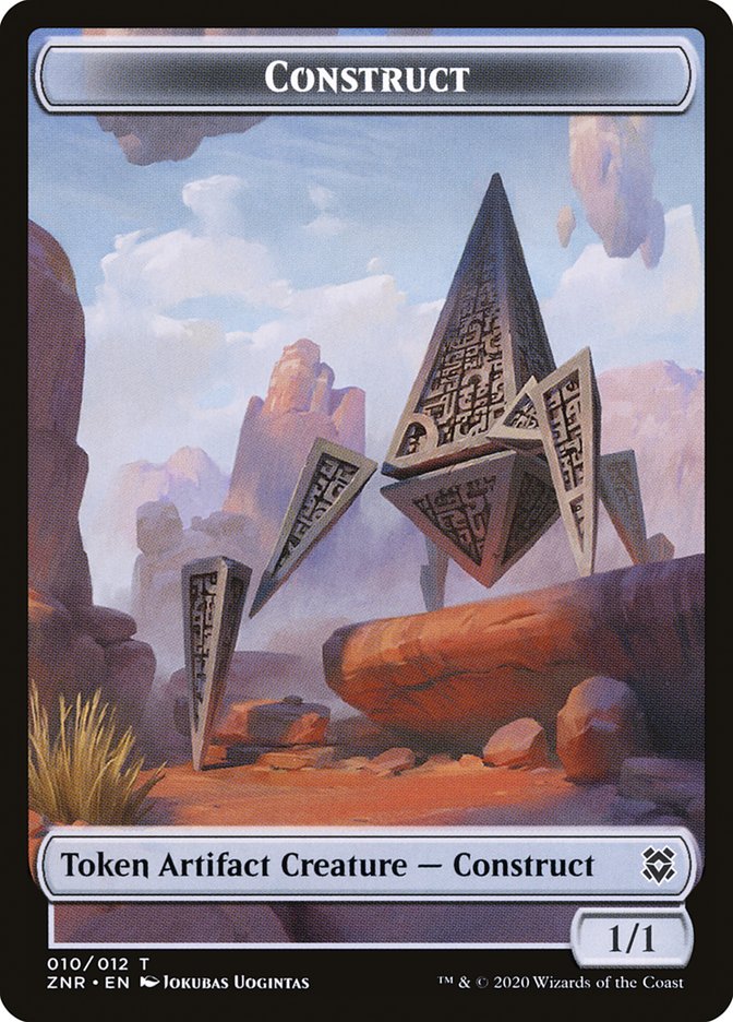 Construct Token [Zendikar Rising Tokens] | Exor Games Truro