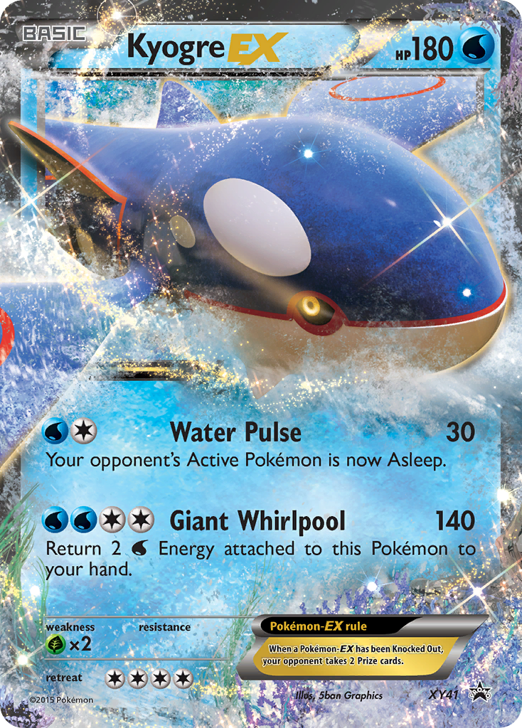 Kyogre EX (XY41) [XY: Black Star Promos] | Exor Games Truro