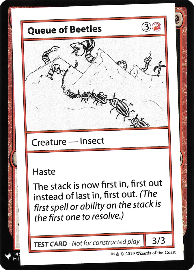 Queue of Beetles [Mystery Booster Playtest Cards] | Exor Games Truro