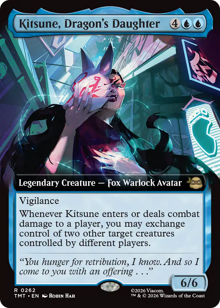 Kitsune, Dragon's Daughter (Extended Art) [Teenage Mutant Ninja Turtles] | Exor Games Truro
