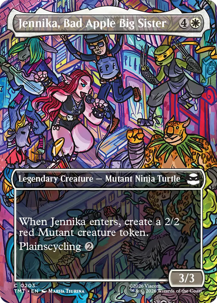 Jennika, Bad Apple Big Sister (Borderless) [Teenage Mutant Ninja Turtles] | Exor Games Truro