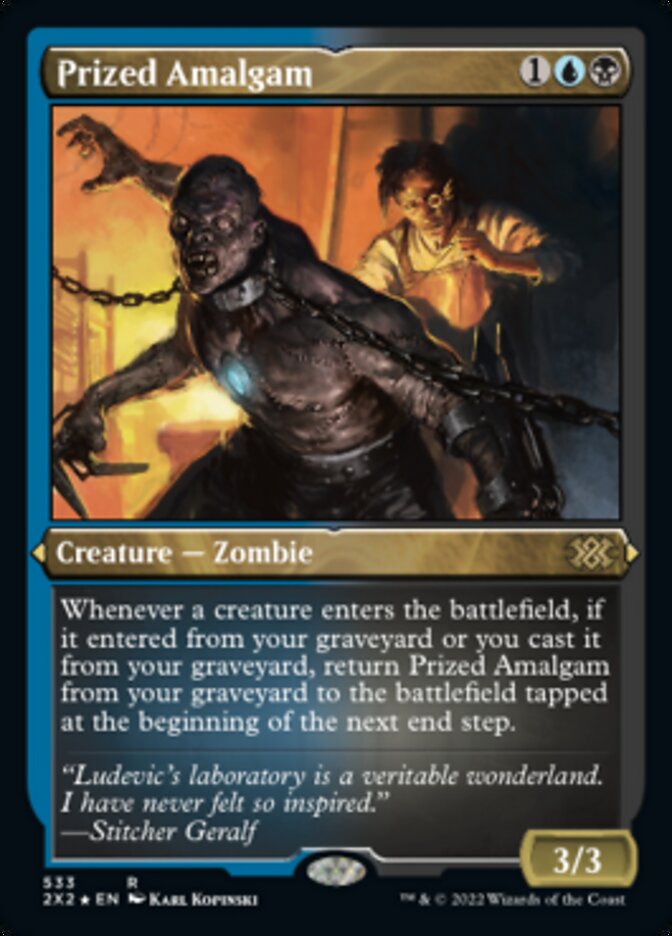 Prized Amalgam (Foil Etched) [Double Masters 2022] | Exor Games Truro